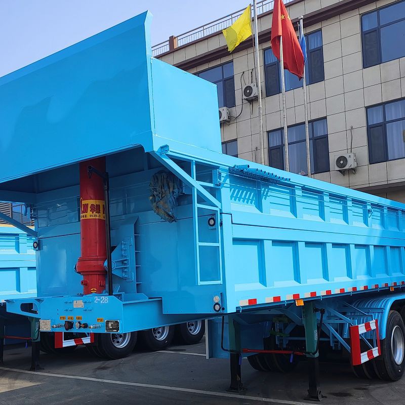 3-axle 30 Cubic Meter Dump Trailer