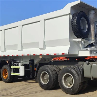 3 - eixo vermelho semi-reboque 50 toneladas de transporte de carga